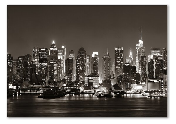Fotografie imprimată pe sticlă Manhattan New York City