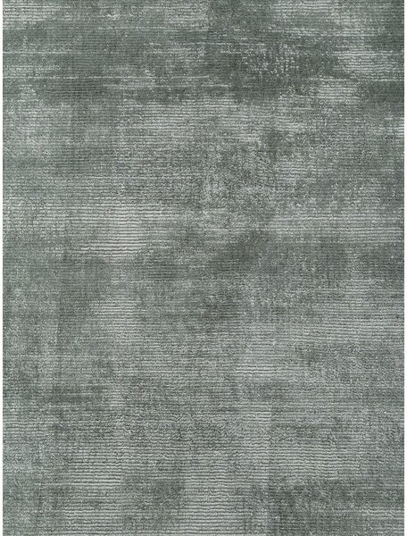 Covor albastru deschis țesut manual din viscoză 80x150 cm Noemi – Vikosa