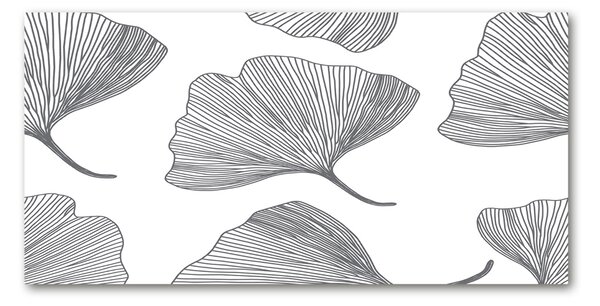 Tablou Printat Pe Sticlă Ginkgo