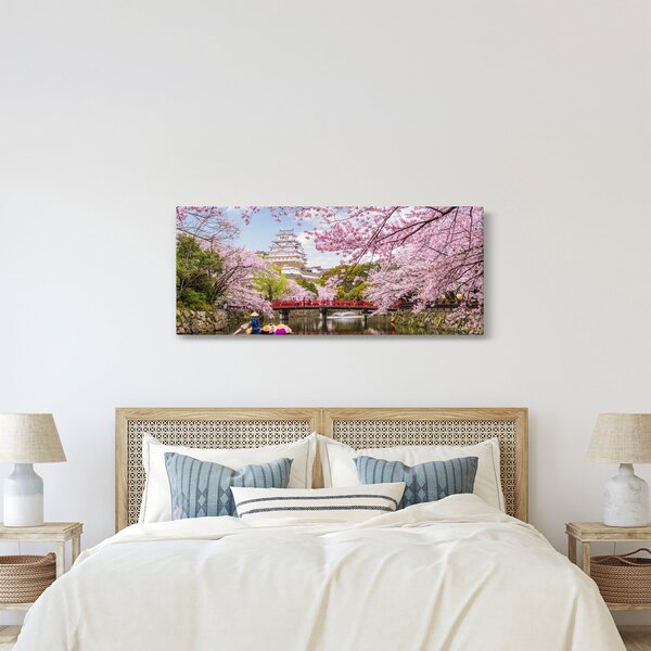 Tablou cu cireș japonez (120x50 cm)