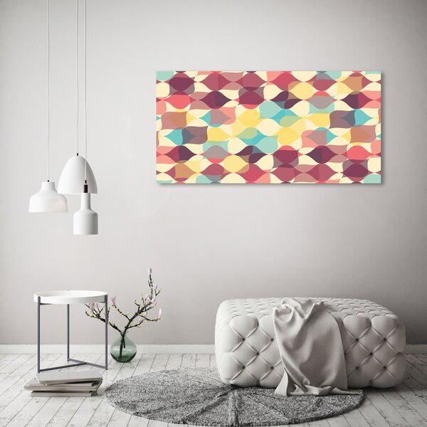 Tablou pe pânză fundal geometrică