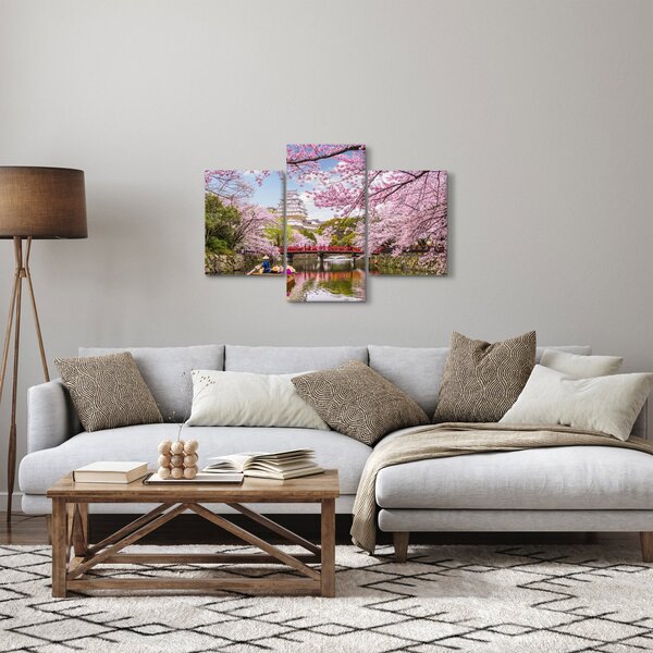 Tablou cu cireș japonez (90x60 cm)
