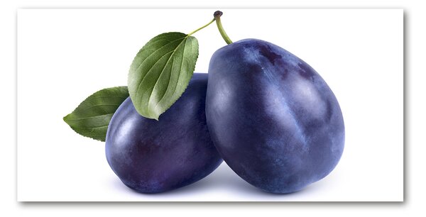 Tablou sticlă prune