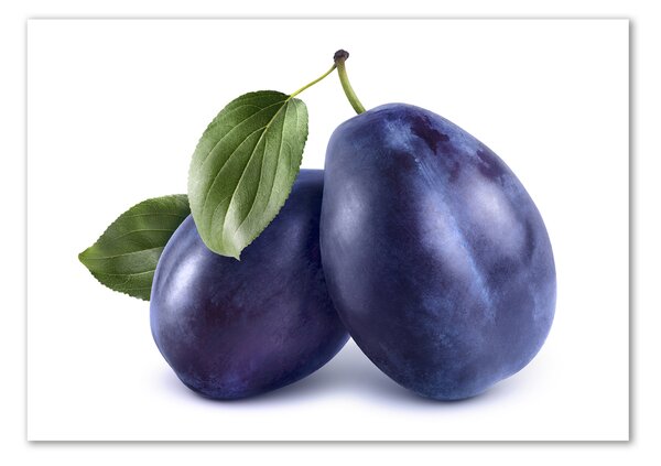 Tablou sticlă prune