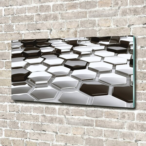 Tablou din Sticlă 3D Abstracție