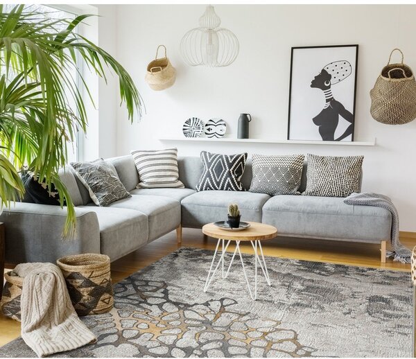 Covor gri/taupe 133x180 cm Folgen – FD