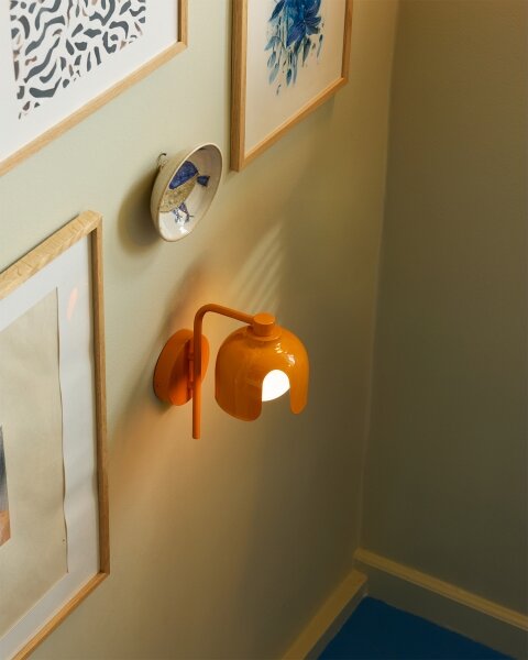Osram - Aplica de perete DECOR COROLLE 1xG9/20W/230V portocalie
