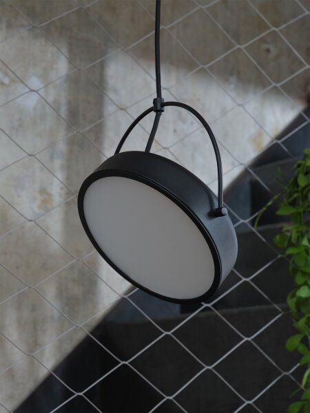 Osram - Lampă suspendată LED pe cablu DECOR PUCK LED/12W/230V CRI 90 neagră