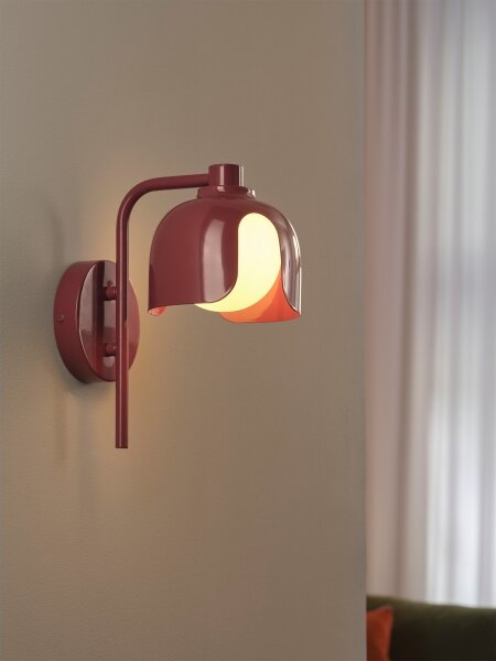 Osram - Aplică de perete DECOR COROLLE 1xG9/20W/230V roșie