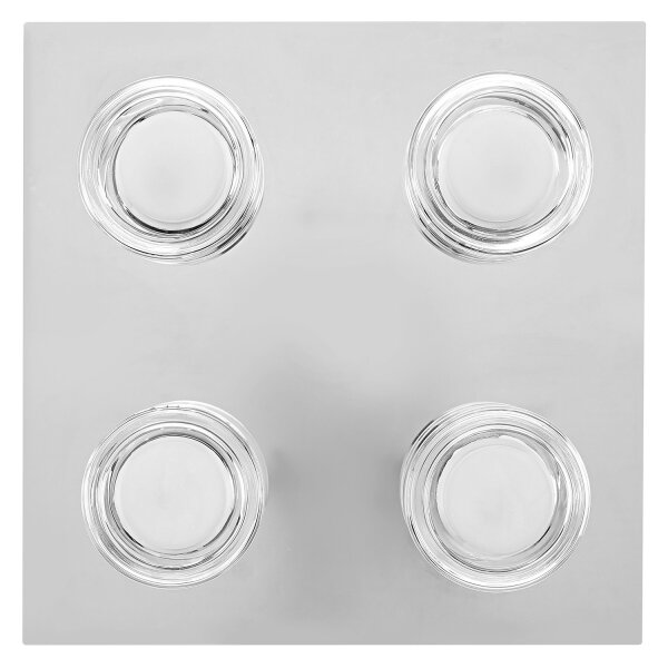 Osram - Plafonieră LED pentru baie ORBIS FLAME 4xLED/5,5W/230V IP44 crom