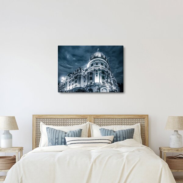 Tablou cu arhitectură în întuneric (70x50 cm)