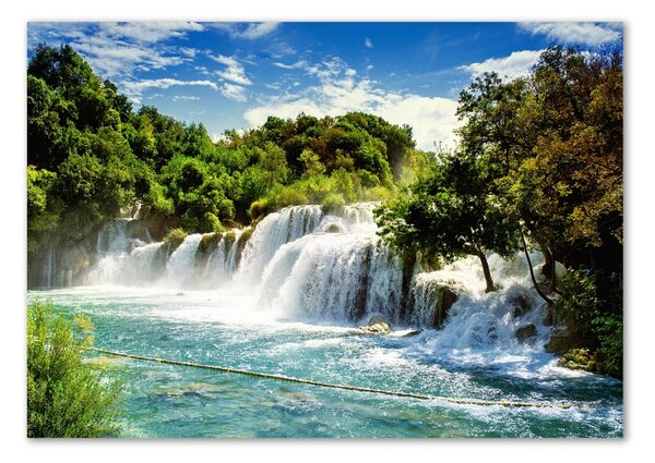 Imagine de sticlă cascada Krka