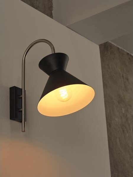 Osram - Aplica de perete DECOR WAIST 1xE27/40W/230V neagră