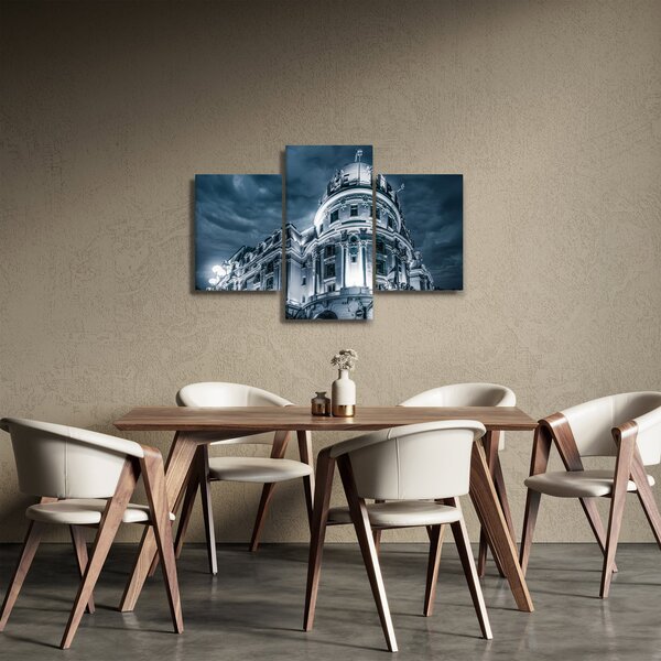 Tablou cu arhitectură în întuneric (90x60 cm)