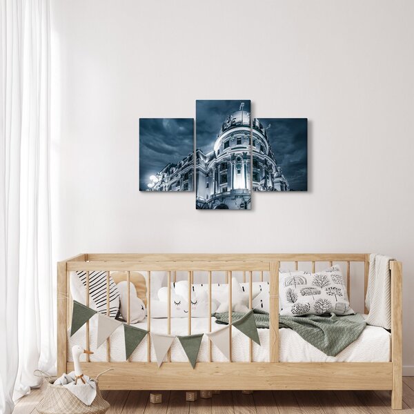 Tablou cu arhitectură în întuneric (90x60 cm)