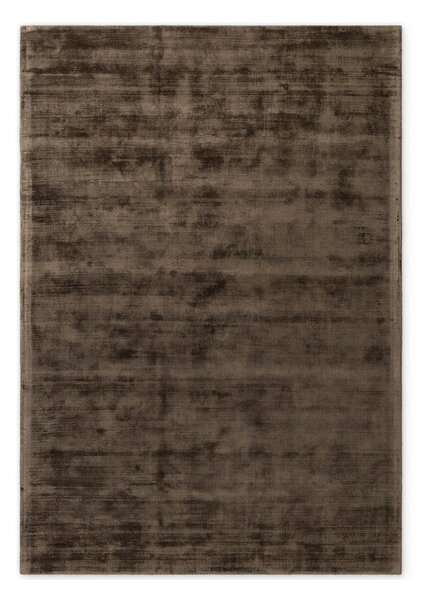 Covor maro țesut manual din viscoză 120x180 cm Noemi – Vikosa