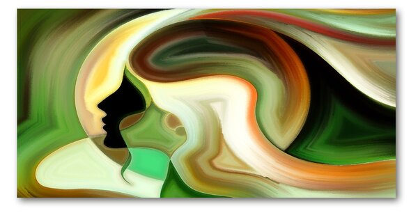 Tablou sticlă abstracțiune