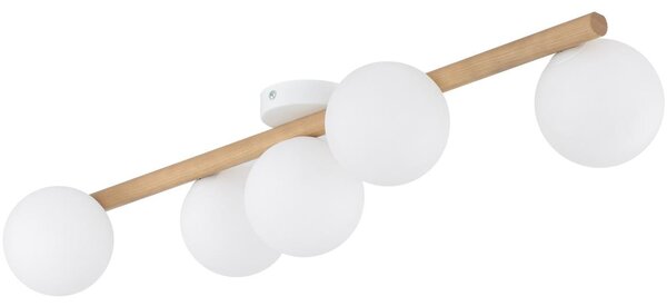 Plafonieră ELYON 5xG9/40W/230V alb/pin