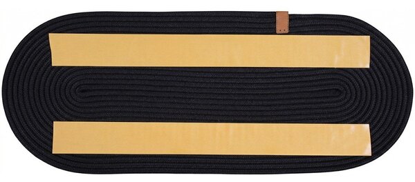 Covorașe pentru scări negre 16 buc. 25x65 cm Milo – Vitaus