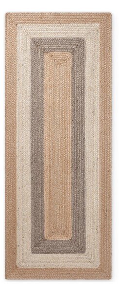 Covor tip traversă reversibil/țesut manual din iută 80x200 cm Juno – Hanse Home