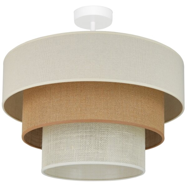 Brilagi Lustr DENVER LUNETA 1xE27/15W/230V pr. 45 bej-maro-crem
