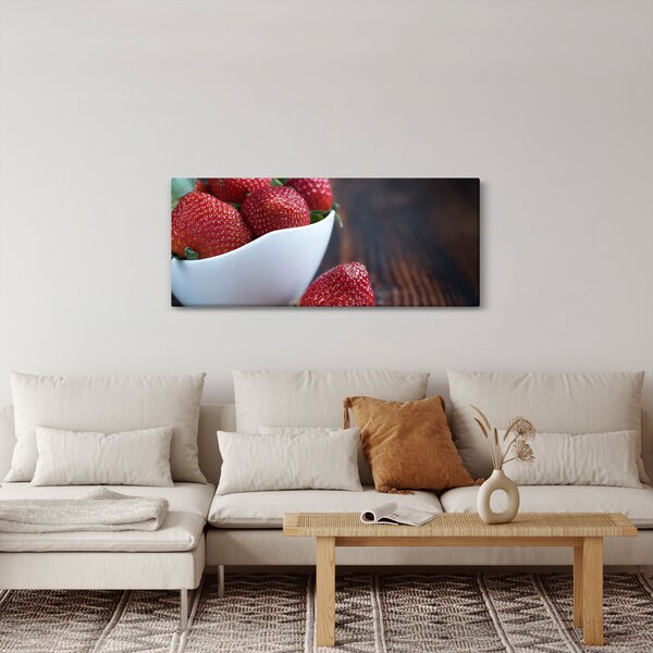 Tablou cu cășune (120x50 cm)