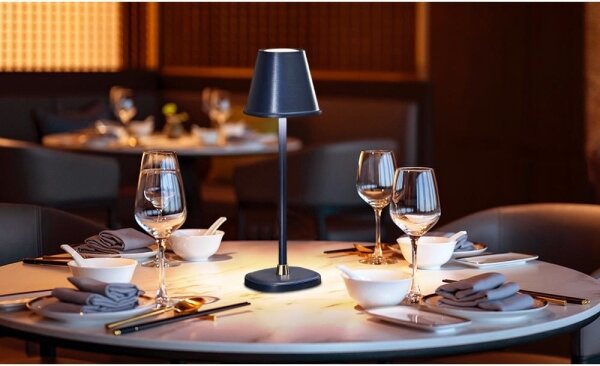 Lampă LED reîncărcabilă dimabilă de masă Retlux LED/3W/1800 mAh albastru închis