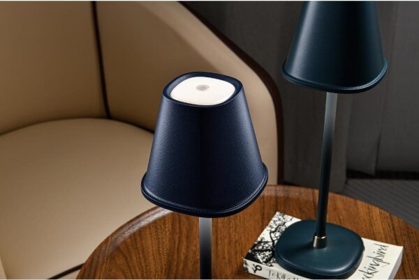 Lampă LED reîncărcabilă dimabilă de masă Retlux LED/3W/1800 mAh albastru închis