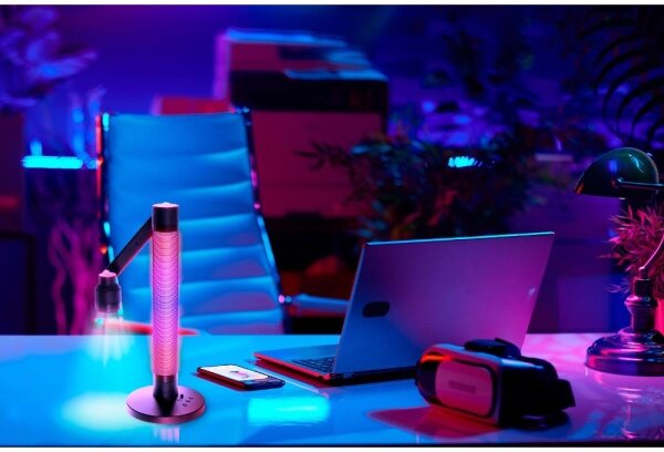 Lampă LED RGBW dimabilă de masă Retlux LED/10W/5V 2700-6000K Wi-Fi Tuya + telecomandă