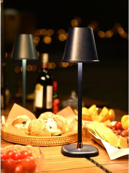 Lampă LED reîncărcabilă dimabilă de masă Retlux LED/3W/1800 mAh albastru închis