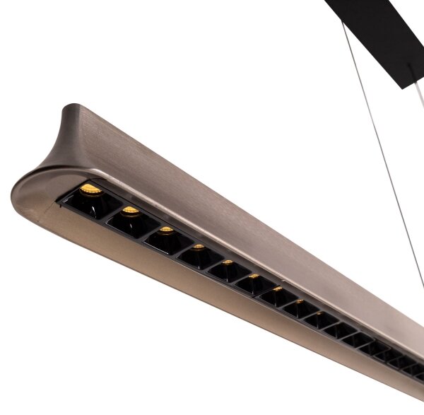 Lustră LED pe cablu MAXLIGHT P0595 JO-JO LED/38W/230V antracit