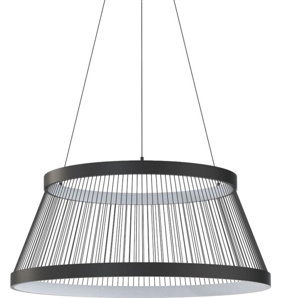 Lustră LED dimabilă Zuma Line MD3328-2M-3BT BALL LED/53W/230V 2700-6000K negru + telecomandă