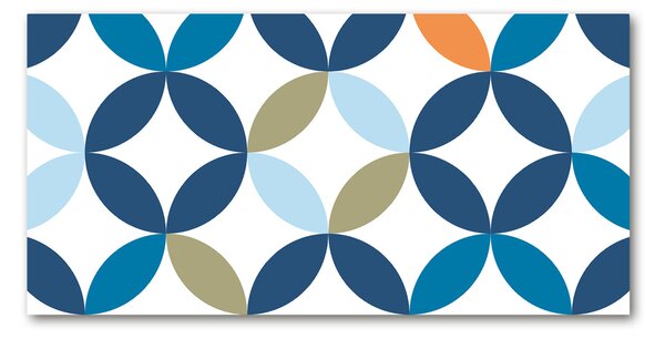 Tablou Printat Pe Sticlă fundal geometrică