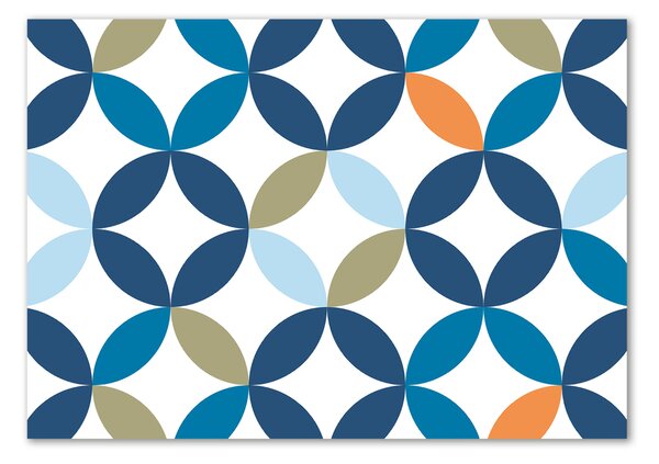 Tablou Printat Pe Sticlă fundal geometrică