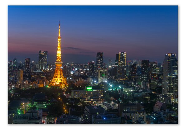 Imagine de sticlă Turnul din Tokyo