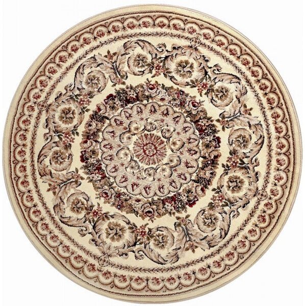 Covor Clasic, Lotos 539, Crem Bej, Rotund, Diverse Dimensiuni, 1800 gr mp