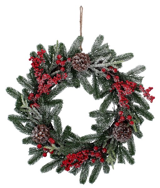 Coronita decorativa de Craciun , 40 cm