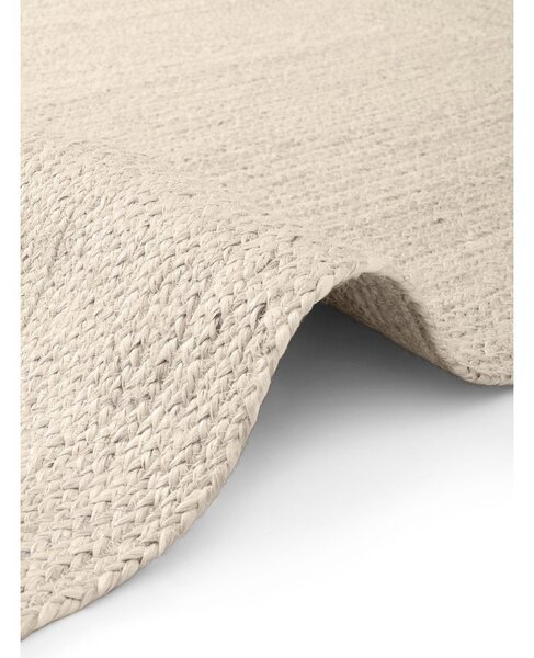 Covor tip traversă crem reversibil/țesut manual din iută 80x200 cm Juno – Hanse Home