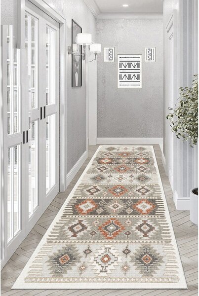 Covor tip traversă lavabil 60x200 cm Tierra – Vitaus