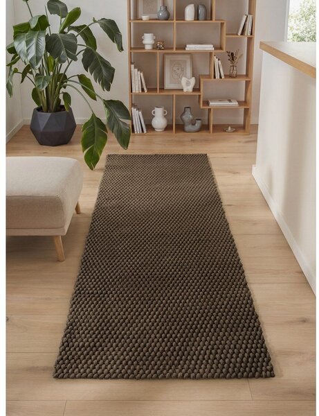 Covor tip traversă pentru interior și exterior maro închis 80x250 cm Southwark – Ted Baker