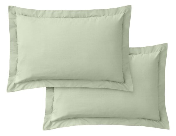 Fețe de pernă 2 buc. din bumbac percal 50x75 cm Cotton Percale – Bianca