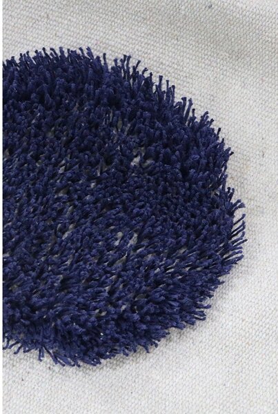 Covor bej lavabil/țesut manual din bumbac 120x160 cm Geometrical Shapes – Lorena Canals