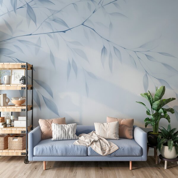 Tapet O ramură de copac, Fototapet Natură, Fototapet Frunze, w05682v2 : Uwalls.ro