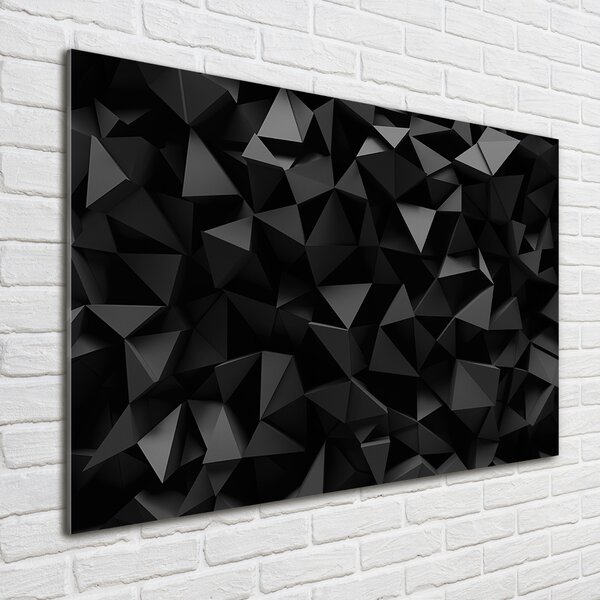 Tablou pe pe sticlă 3D Abstracție