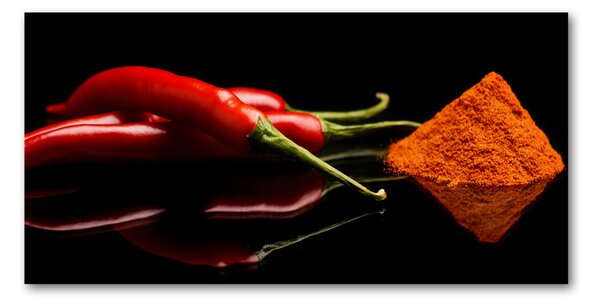 Imagine de sticlă Chilli și ardei iute