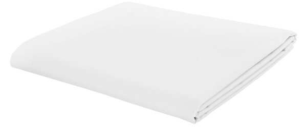Cearceaf alb din bumbac percale 230x260 cm Easy Iron Percale – Catherine Lansfield