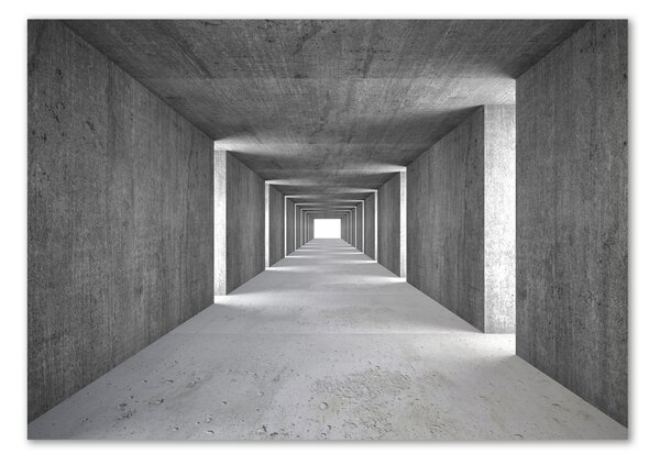 Imagine de sticlă Tunelul de beton