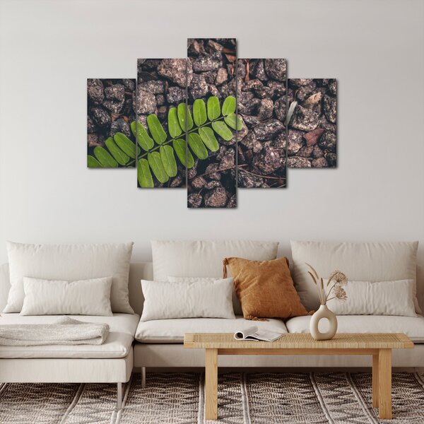 Tablou cu planta verde (150x105 cm)
