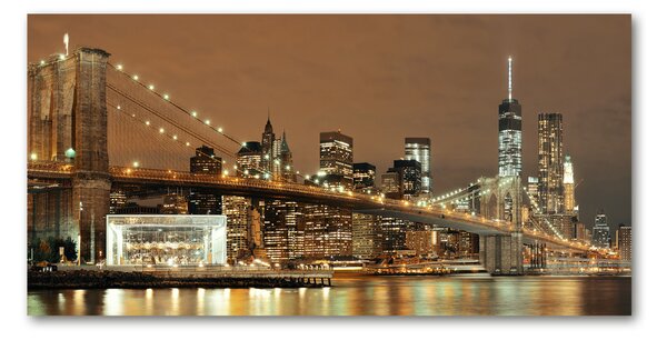 Tablou sticlă Manhattan New York City