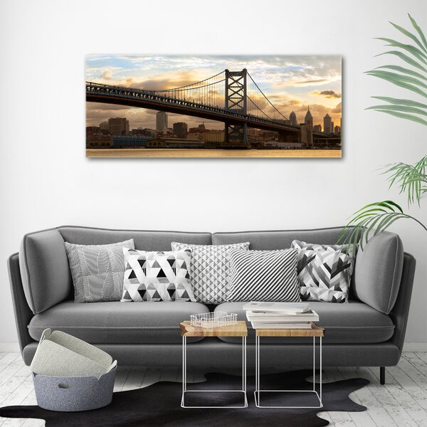 Tablou pe pânză canvas Podul Philadelphia